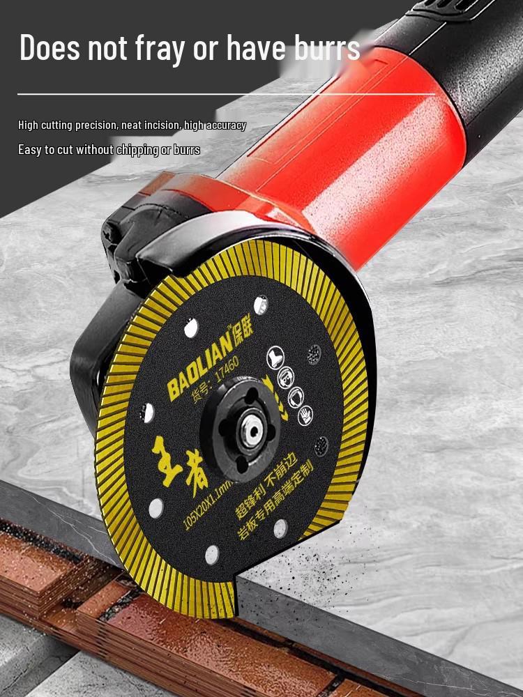 Marble & Ceramic Cutting Disc for Angle Grinders - Small Dry Saw Blade