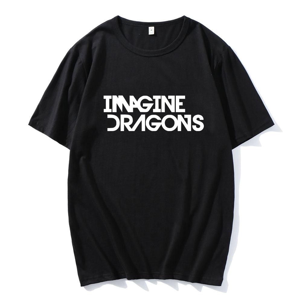 

Imagine-Dragons Loom World Tour T-shirt Letter Graphic Printing Tee-shirt Streetwear Hip Hop Men Women Cotton Tshirts Harajuku 4XL