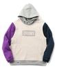 Chums Logo Pullover Parka in Natural Crazy Men's