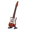 Miniature Dollhouse Guitar Toy Lightweight Exquisite Shape Educational Wooden Craft Ornaments for