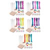 Paracord Jig Balls Crochet Kit Crochet Material Package with Crochet Hooks