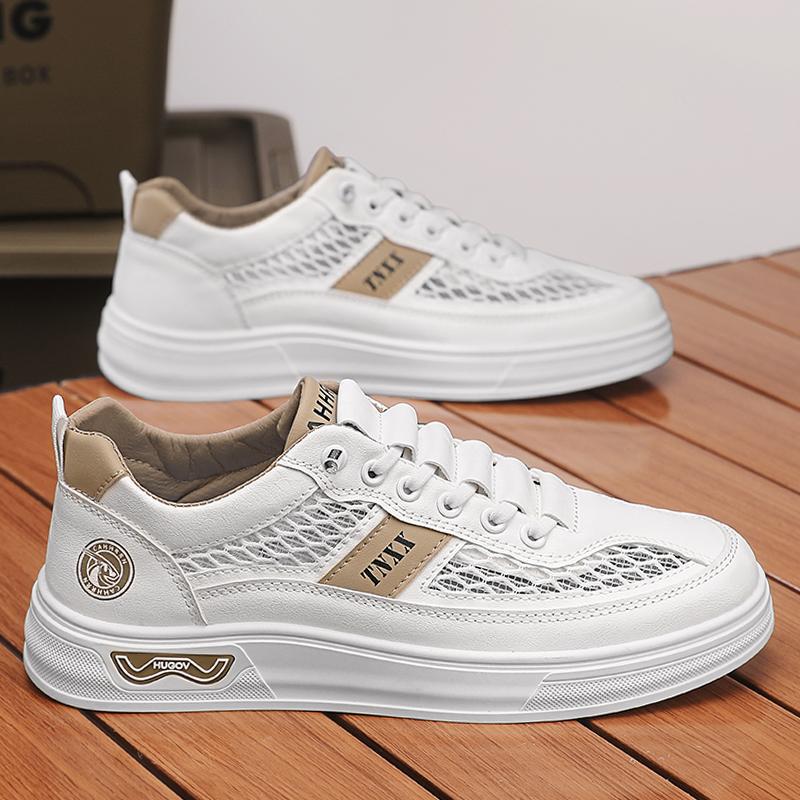 

Summer lightweight mesh shoes board shoes casual shoes little white shoes fashion platform versatile student tide shoes men 39