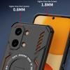 KEYSION Hollow Heat Dissipation Case for Xiaomi POCO X8 Pro Max TPU+PC Magnetic Cooling Shockproof Phone Cover for POCO X8 Pro