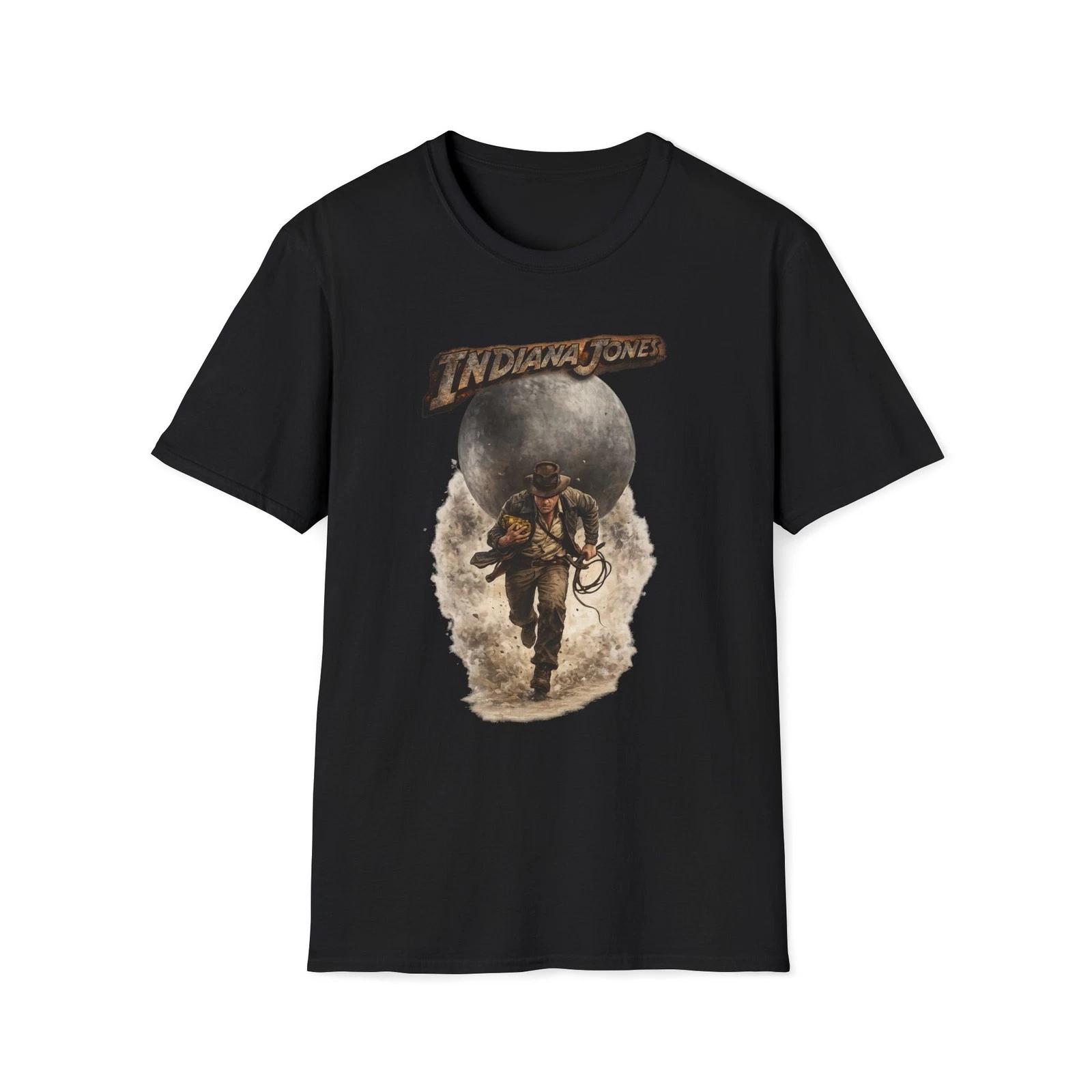 Indiana Jones Movie T-Shirt – Classic Adventure Film Tee S
