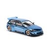 POP RACE Pandem Civic EG6 Blue Chrome Finished Model PR640206 1/64