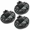 Fit for Toyota-Tundra Truck 2000-2006 Temperature Control Knobs Dials Heater A/C Air Condition Fan Set of 3 55905-0C010