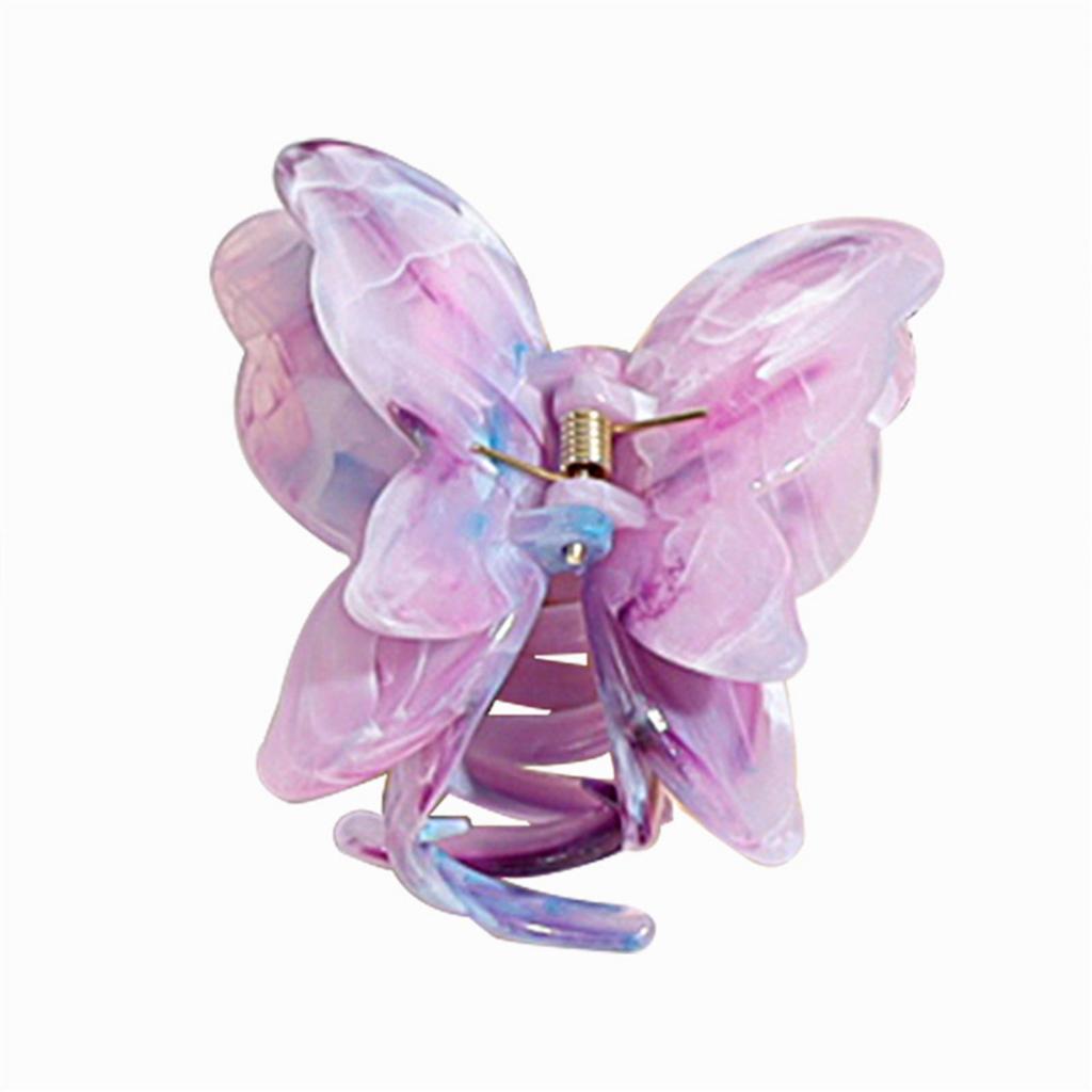 Butterfly Hair Claw Clips Non-slip Hair Jaw Clips Medium Size Hair Clips for Women Girls' Hair Accessories