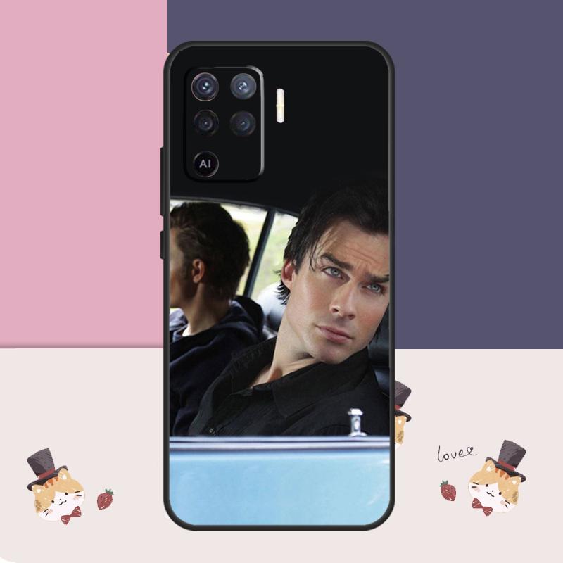 Damon Salvatore Vampire Diaries Case For Oppo A77 A17 A57 A40 A78 A54 A74 A94 A76 A16 A96 A18 A60 A80 A38 A58 A98 A15 A5 Pro