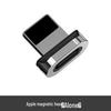 60W Fast Charging Magnetic Elbow Type-C Cable for Apple, Huawei, Android Phones