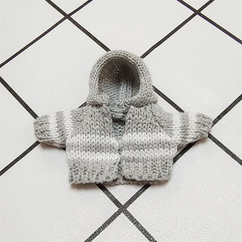 1PC Outfit Accessories For Labubu Idol Dolls Sweater Closure Pants Clothing DIY Kid Gift 15cm Cute Mini Plush Doll's Clothes