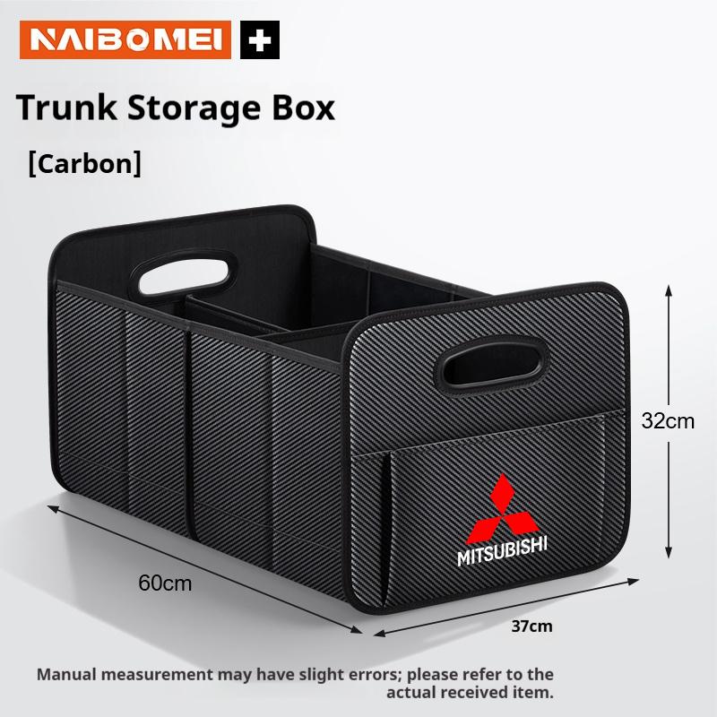

For Mitsubishi Outlander Pajero Asx Lancer EX Evolution X L200 Ralliart Triton Car Trunk Foldable Large Capacity Storage Box