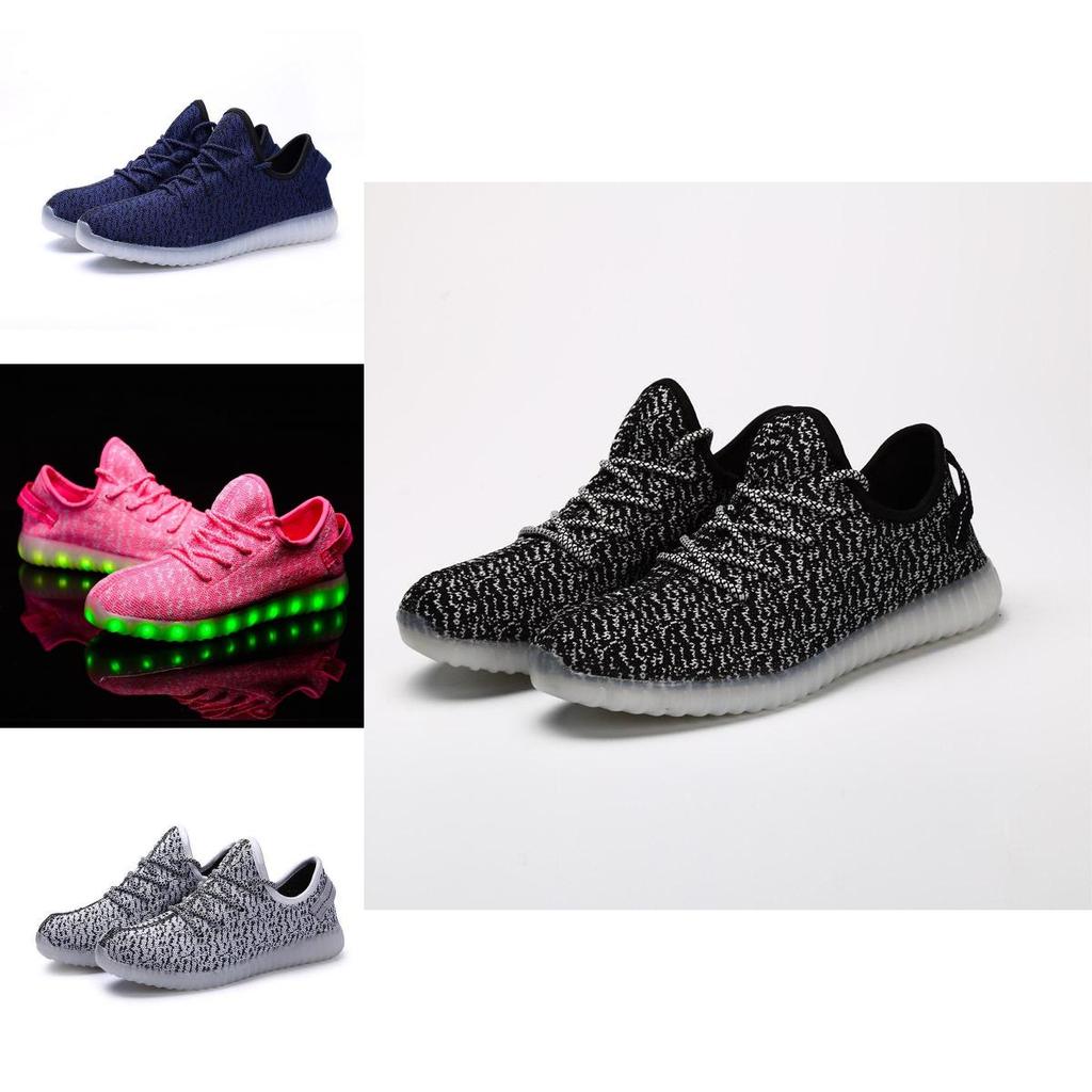 Premium Quality Soft Strappy Athletic Led Light Sneakers For Men Women Unisex