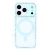 For iPhone 17 Pro Case Compatible with MagSafe Sparkling Rhinestone Decor TPU+PC Clear Phone Back Cover