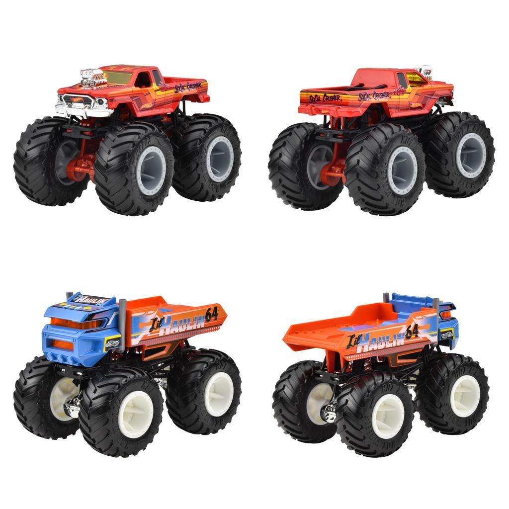 Hot Wheels Monster Truck Assorted Vehicle Mini Ages 164 Toys, Cars, 8-Car Box, 3+, Multi-Purpose, 983F-FYJ44