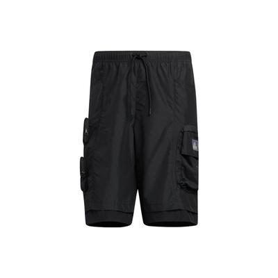 Sport Pocket Woven Cargo Shorts Men Bottoms Black HE7436
