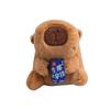 Cute Capybara Plush Keychain Adorable Water Capybara Stuffed Toy Collectible Doll