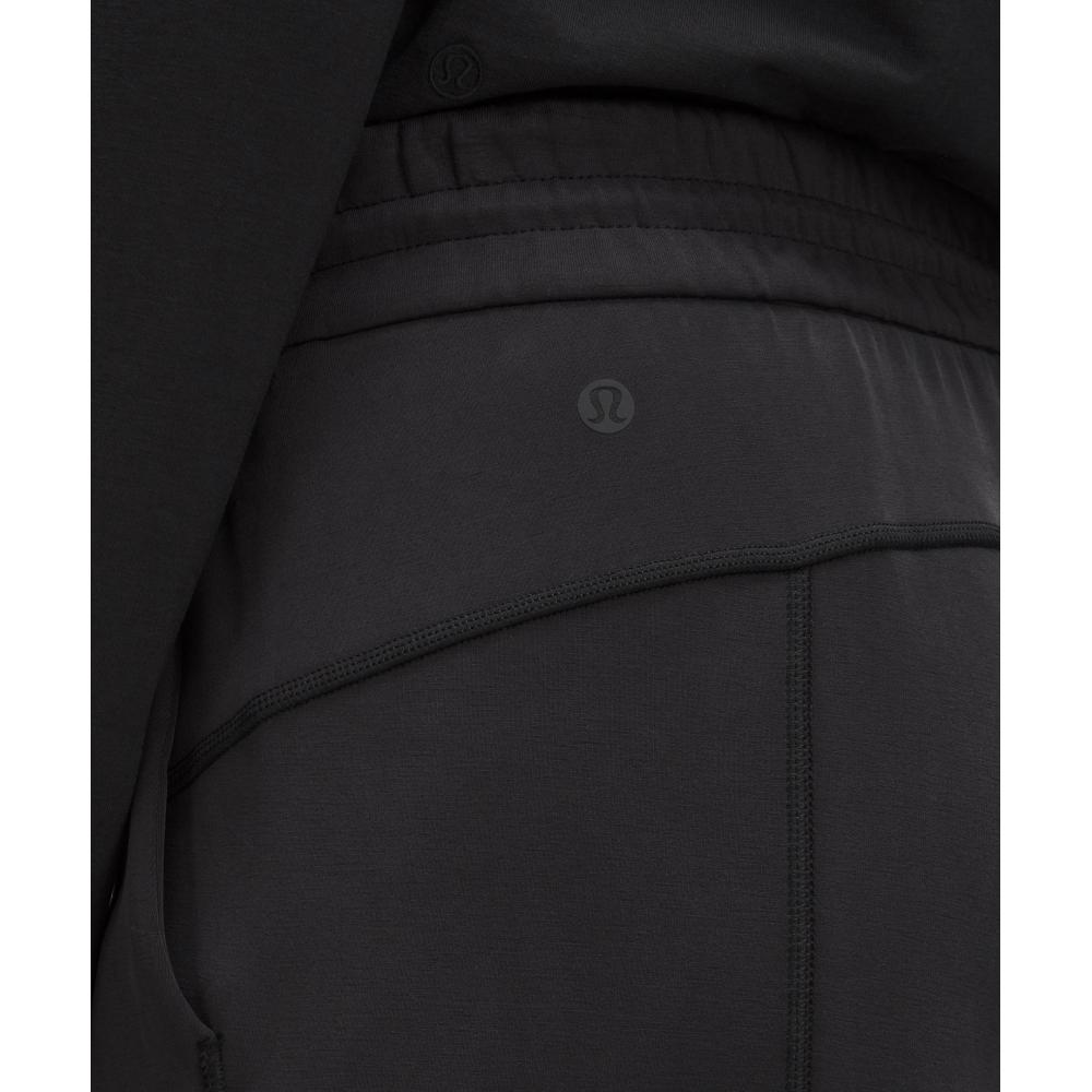 Lululemon Softstreme High Rise Straight Leg Cropped Pant Black