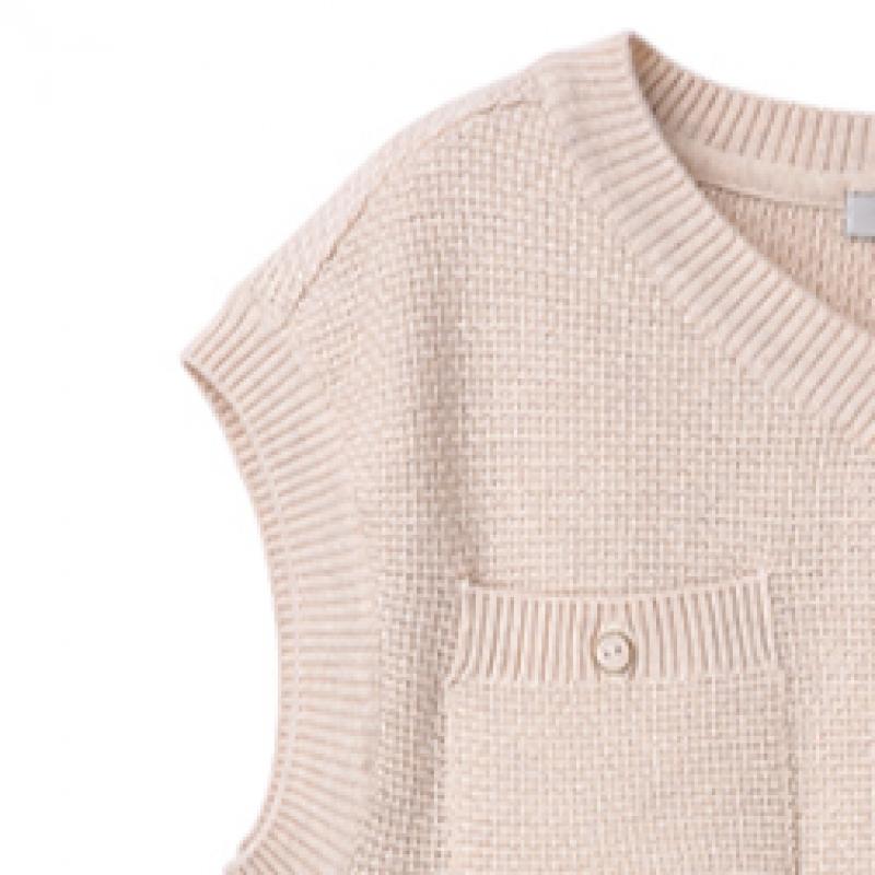 Vestă tricotată lejeră pentru fete [renoma Kids] R2411k405 05 