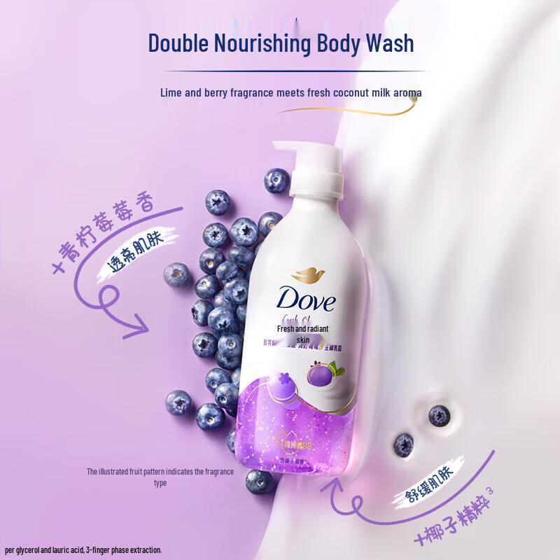 Dove Moisturizing Hair & Body Care 4-Piece Gift Set