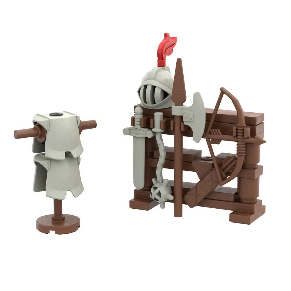 Medieval Castle Siege Weapons Building Blocks Siege Engine Cannon Car  Catapult Crossbow MOC Assembly Bricks Toys