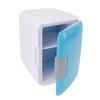 4L Personal Fridge Cooler Blue DC 12V Car Compact Small Refrigerator for Cosmetics Drinks Fruit
