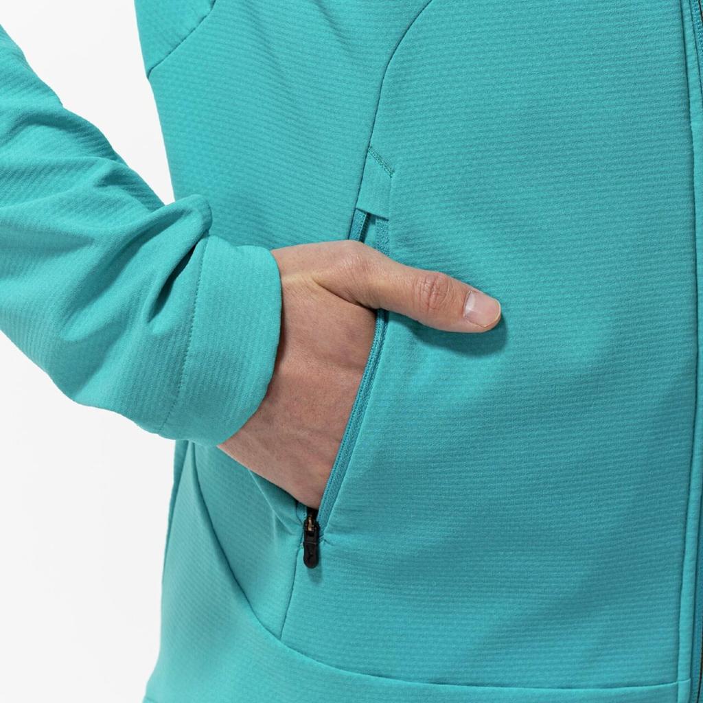 Mizuno Tech Shield Training Windproof and 3XL Jacket, Stretch, 32MCC552, Men's, Turquoise,