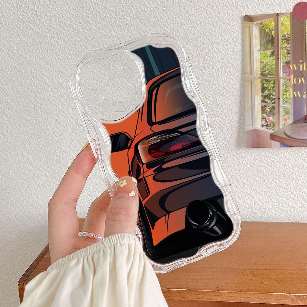 Ae78 Fashion Car Pattern Design Art Ochronne etui na telefony do Xiaomi Poco X5 F6 Redmi Note 13 12 11 Pro 13C 12C A3 Huawei Honor Wave TPU Tylna obudowa
