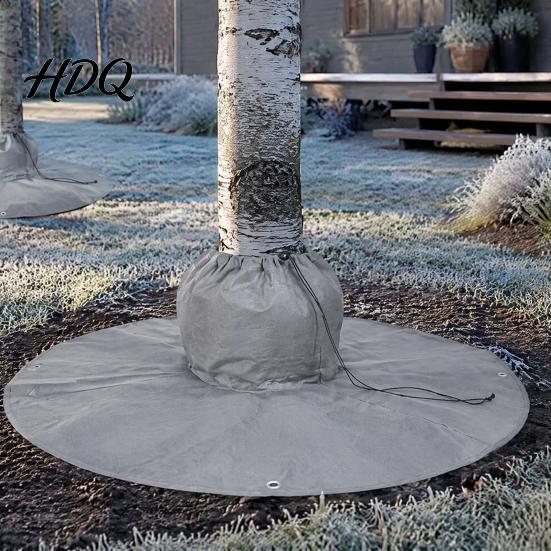 Cold Weather Plant Cover Palm Tree Protector Winter Frost with Drawstring And Ground Stakes Thermal Insulation for Park Trees Wrap Outdoor Saplings