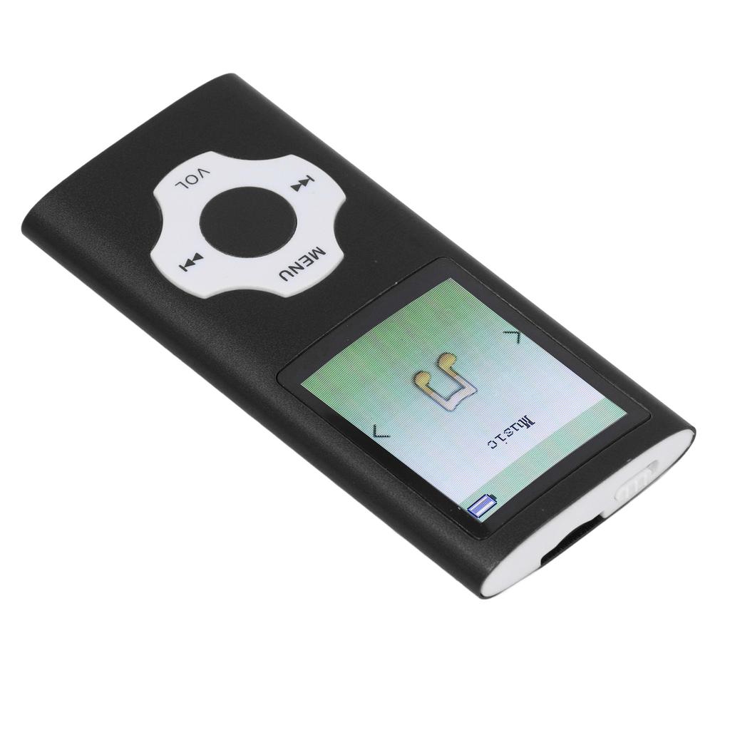 MP3 MP4 Player HiFi Sound 1.8in Color Screen 128GB Expandable Portable Video Music Player with Electronic Book Voice