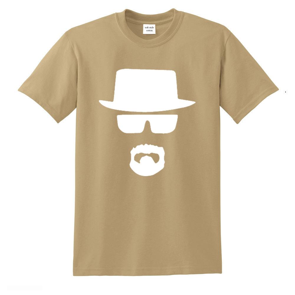 Breaking Bad Top Quality Street Wear 100% Cotton Pine Heisenberg Printed T-shirt Summer Men's T-shirt Cool Man T-shirt