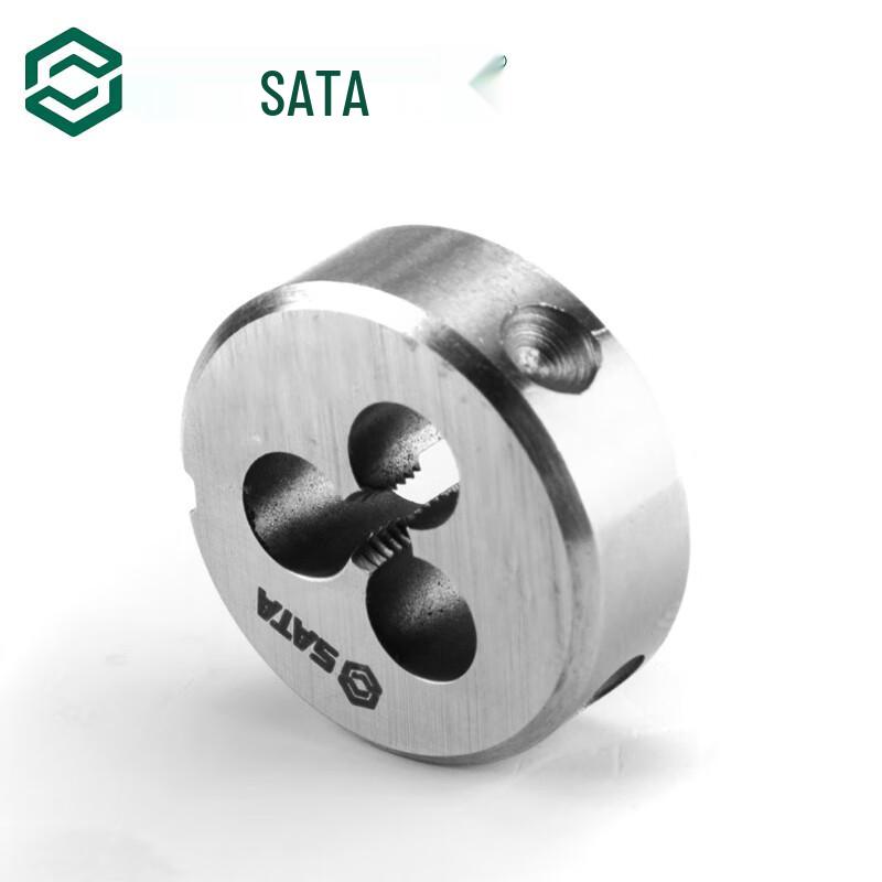 SATA HSS Coarse Thread Round Die M8x1.25mm M8x1.25mm