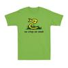 No Step On Snek Funny Gadsden Flag Snake Novelty Vintage Unisexs TShirt