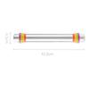 Adjustable Stainless Steel Rolling Pin Silicone Baking Mat Dough Roller 4 Removable Thickness Ring Cake Pizza Pastry Baking Tool