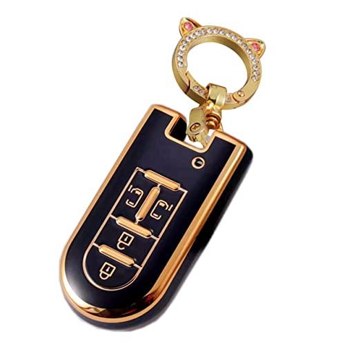 

ZANEKO Чехол для ключей Совместимый с Toyota Daihatsu Tank Roomy Tanto Чехол для ключей Tanto Custom Wake Держатель для ключей New Move Canvas Move Custom Чехол для смарт-ключа