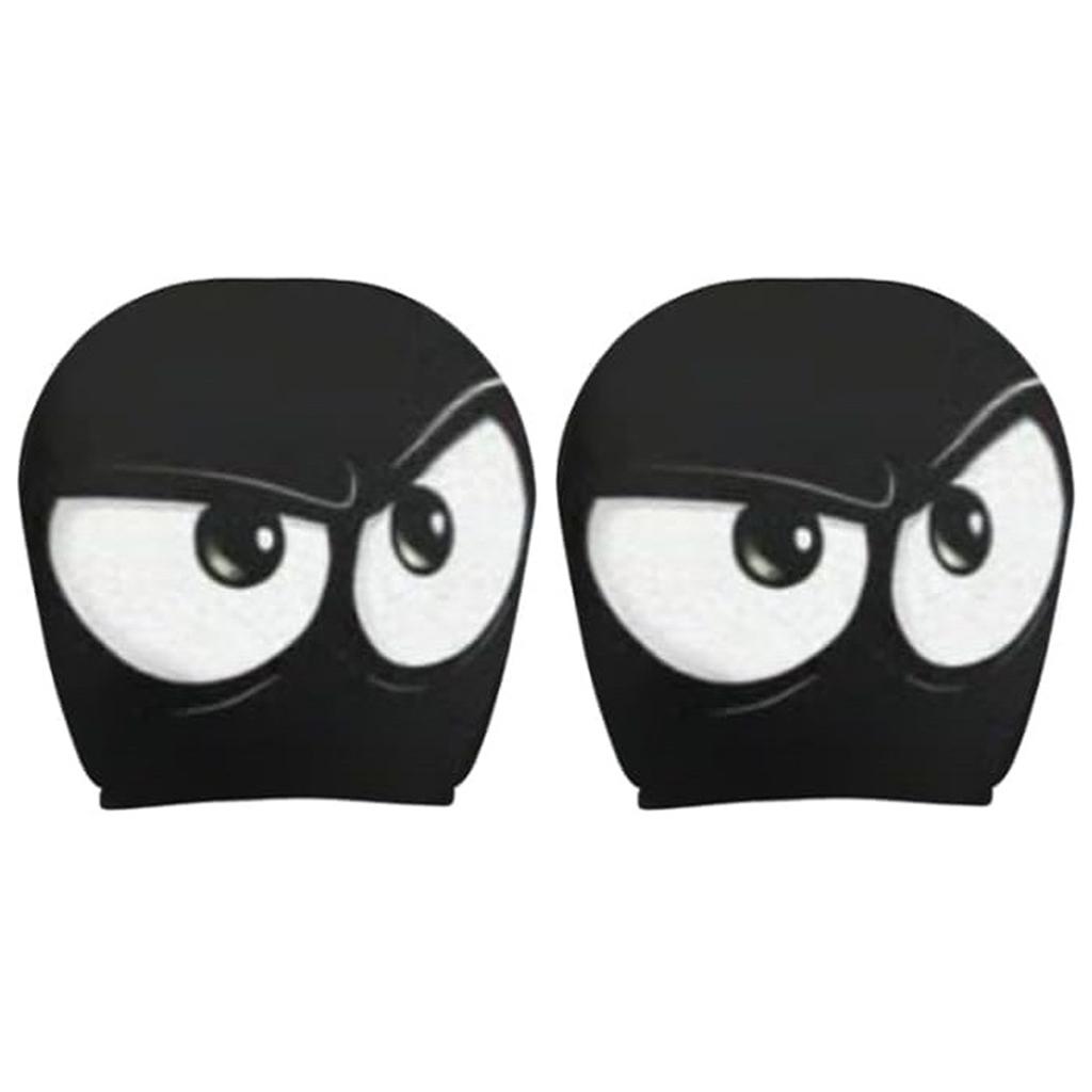 2pcs Car Headrest Covers Stretchy Headrest Protector Reusable Car Seat Mask for Auto Front Seat Rest Decoration