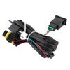 12V Universal Car LED Fog Light On Off Switch Wiring Harness Fuse Relay Kit