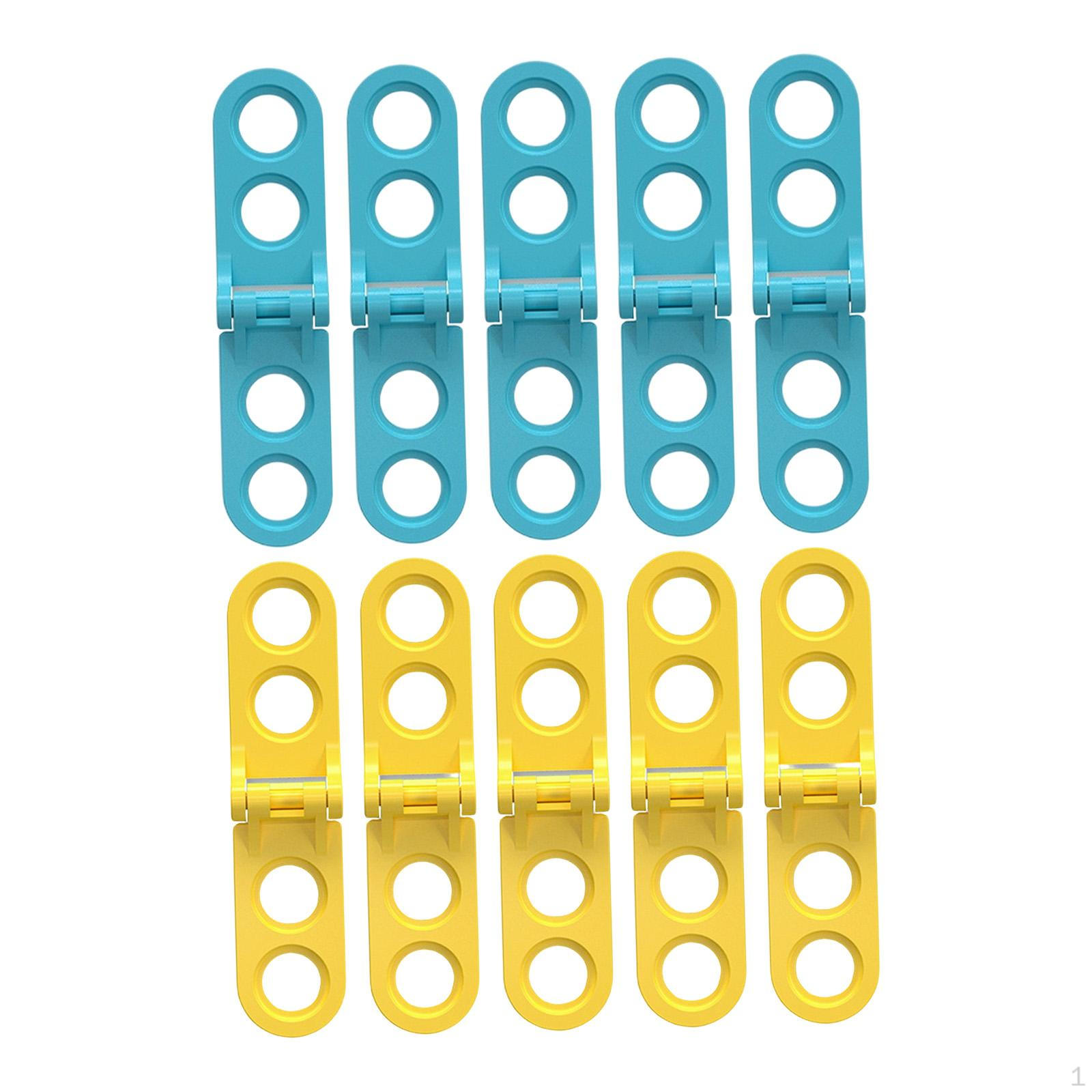 

10x Corrugated Construction Tool Hinges Building Developmental Creativity Early Educational Toys for