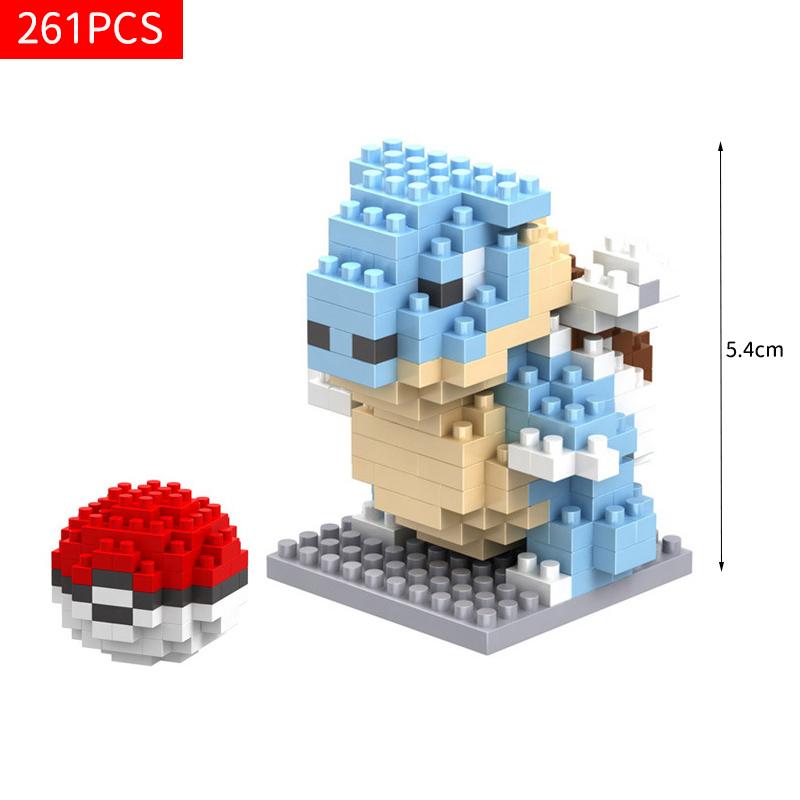Pokemon Toy Lega Building Blocks Pokémon Action Cartoon Character Pikachu Assembled Model Building Block For Boys Birthday Gifts