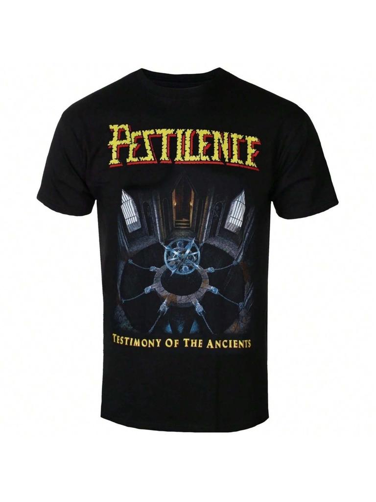 Pestilenza Testimonianza Modello Periferico Stampa a Fascia Estiva Marchio di Lusso Cotone unisex e Wounisex Magliette Maniche Corte