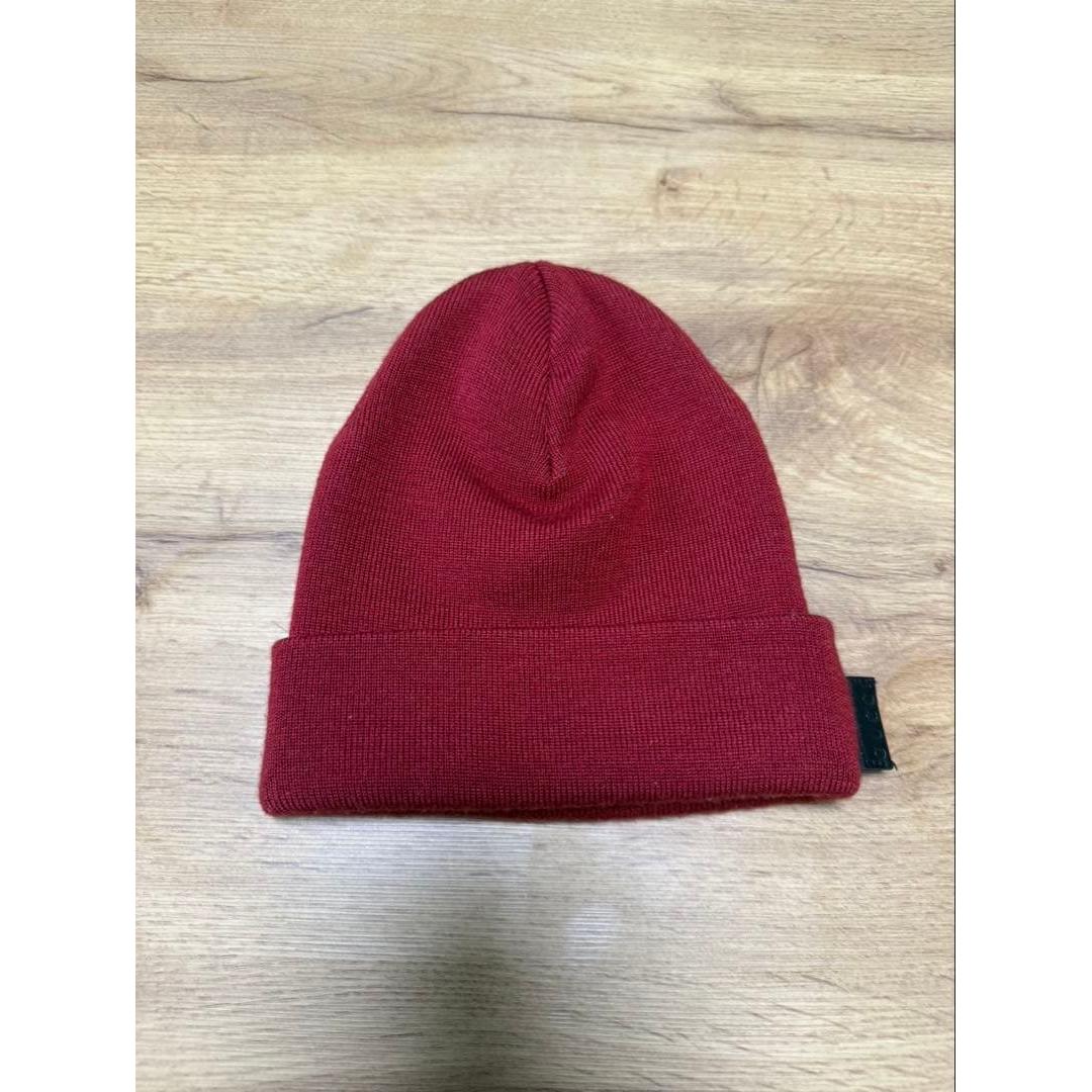 Used GUCCI knit hat beanie Bordeaux size M