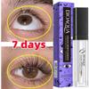Sérum de Croissance Rapide des Cils 7 Jours Rehausseur de Cils Naturel Cils Plus Longs Plus Fournis Plus Épais Traitement Cils Courbés Produits de Soin des Yeux Maquillage