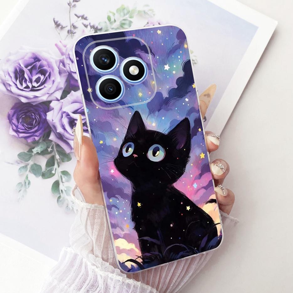 For Honor X8d 4G Case Cool Fashion Painted Cover 6.77'' Soft Silicone Phone Case For Honor X8d X 8d HonorX8d 4G Back Cover Coque