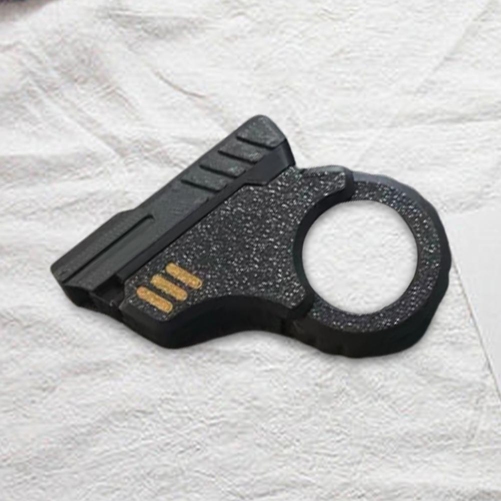 3D Printed EDC Soothing Spinner Effective Stress Reduction Metal Hand Spinner Small Pistol Toys for Anxiety and ADHD Sufferers