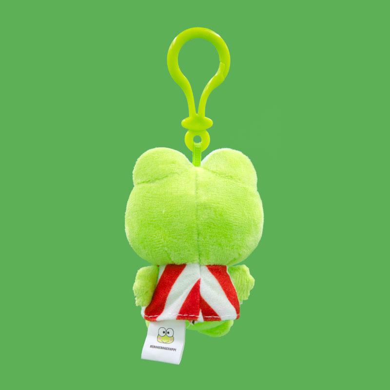 Genuine Sanrio Keroppi Plush Backpack Pendant & Keychain