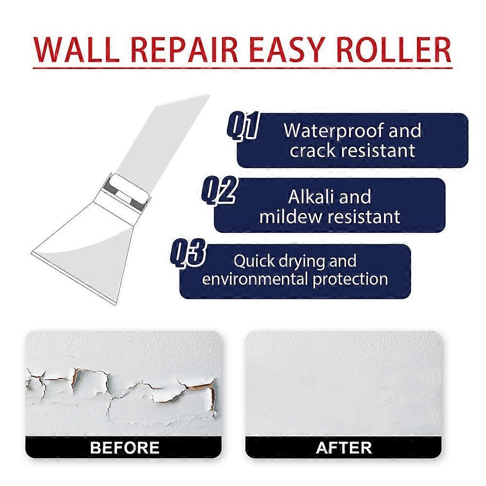 3 PCS Wall Repair Paste Household White Wall Repair Paste Waterproof And Crack-Resistant Covering Mildew Stains Renovation Paste