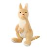 Large Simulated Mother And Son Kangaroo Doll Plush Toy Australian Kangaroo Doll Kindergarten Children'S Soothing Rag Doll