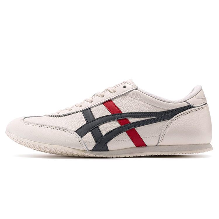 Onitsuka Tiger Machu Racer Unisex Cream Black Red 1183B770-100 37.5
