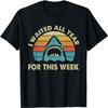 I Waited All Year For This Week - Shark Lover Ocean Wildlife T-Shirt