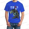 Anime Kaiju No 8 Print Men T-shirt Hot Sales Graphic Kaiju Hachigou Short Sleeve T Shirt Female Funny Manga Kaiju No 8 Tops Tee