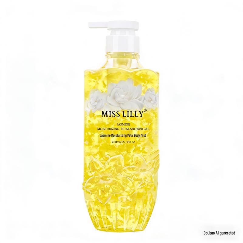 Miss Lilly Jasmine Hydrating Petal Shower Gel